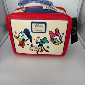 Loungefly Mickey & Friends Classic Lunchbox Crossbody Bag